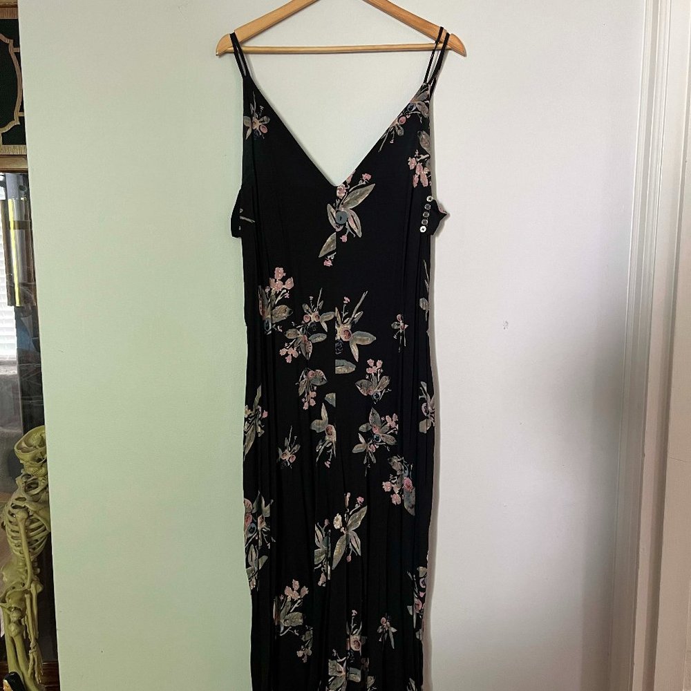 FREE PEOPLE floral jumpsuit size L